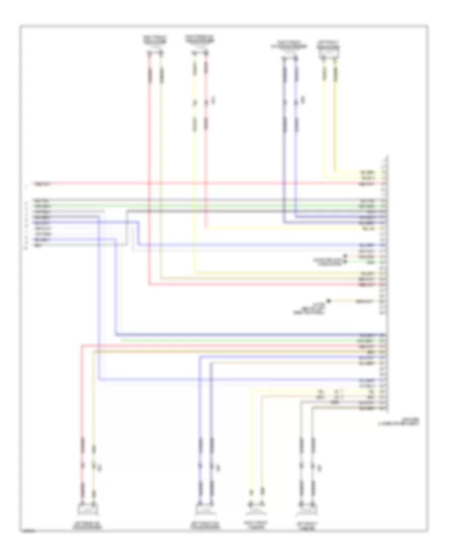Radio Wiring Diagram with Amplifier 2 of 2 for MINI Cooper Countryman 2014