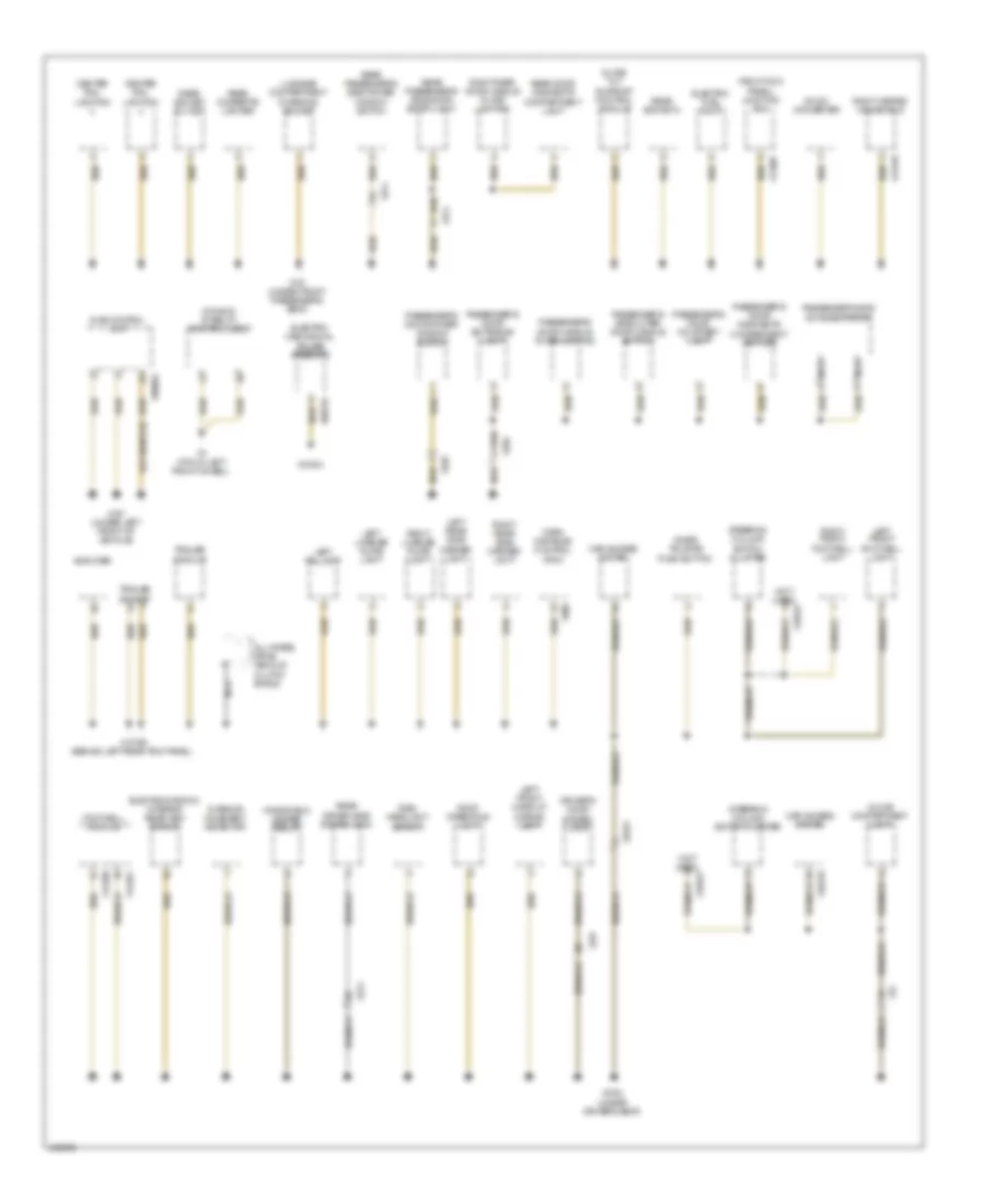 Ground Distribution Wiring Diagram (3 of 3) for MINI Cooper Countryman JCW ALL4 2014
