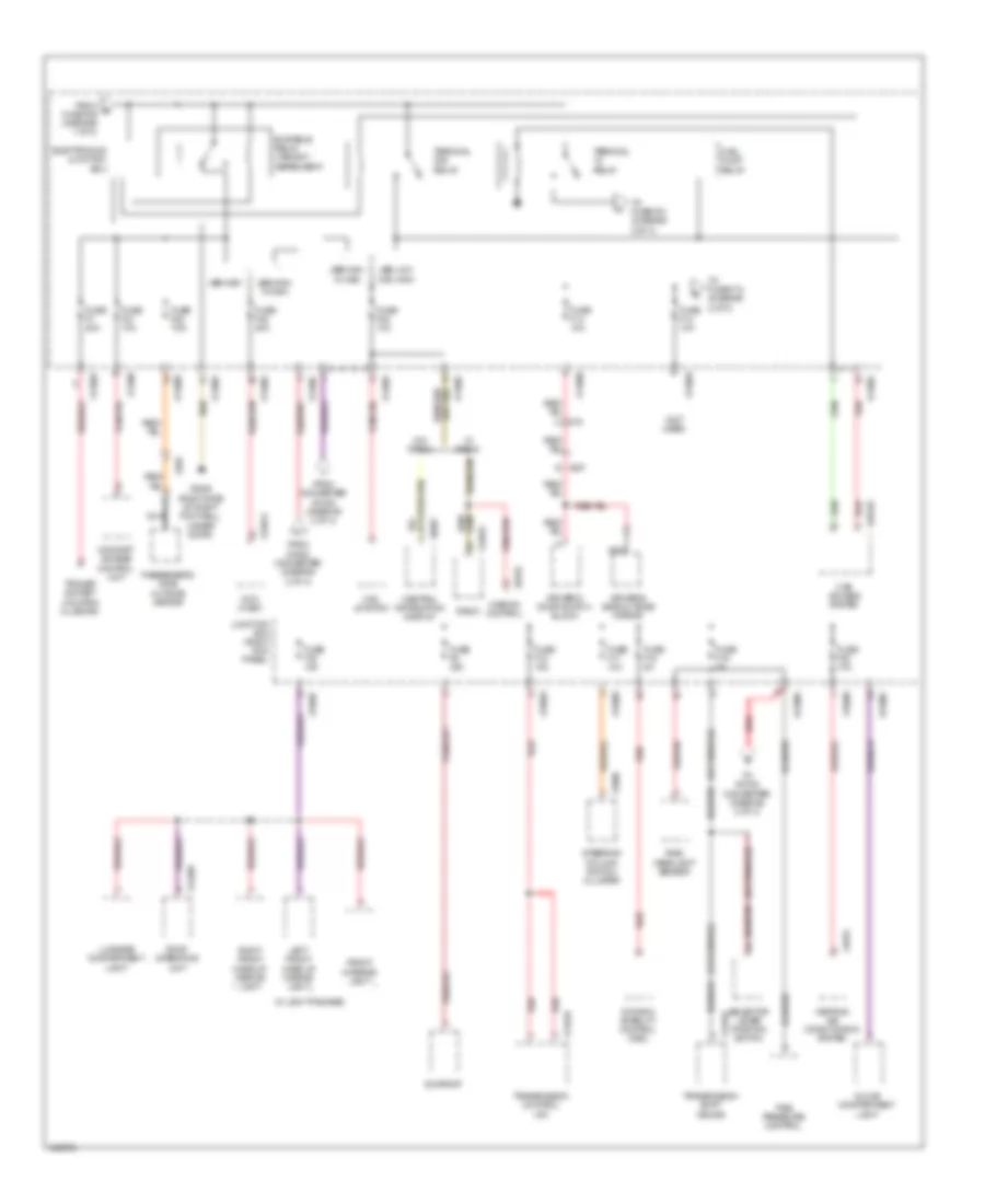 Power Distribution Wiring Diagram (3 of 3) for MINI Cooper Countryman S ALL4 2014