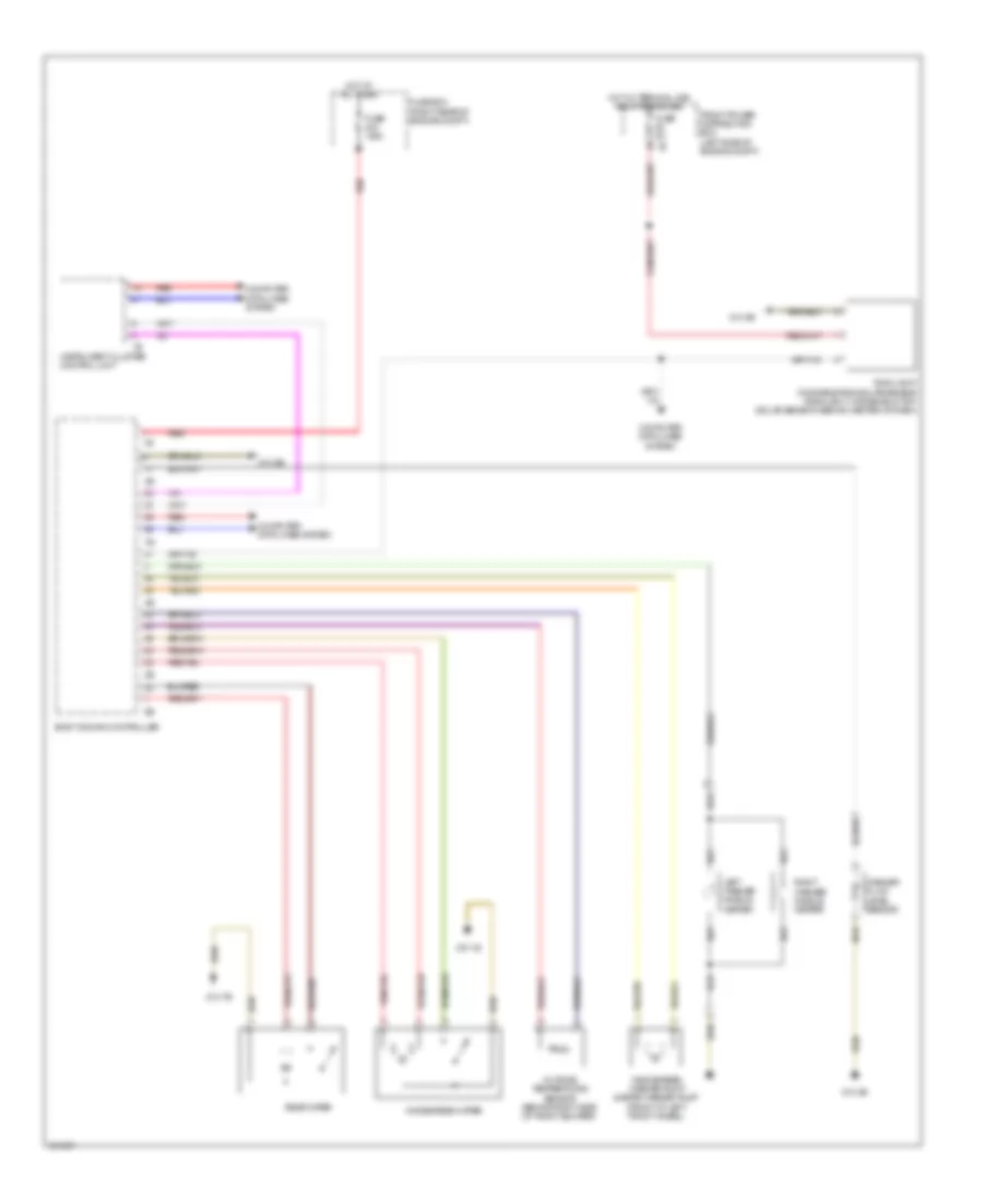Электросхема стеклоочистителя, дворников и омывателя, Хэтчбек для MINI Cooper JCW Clubman 2014
