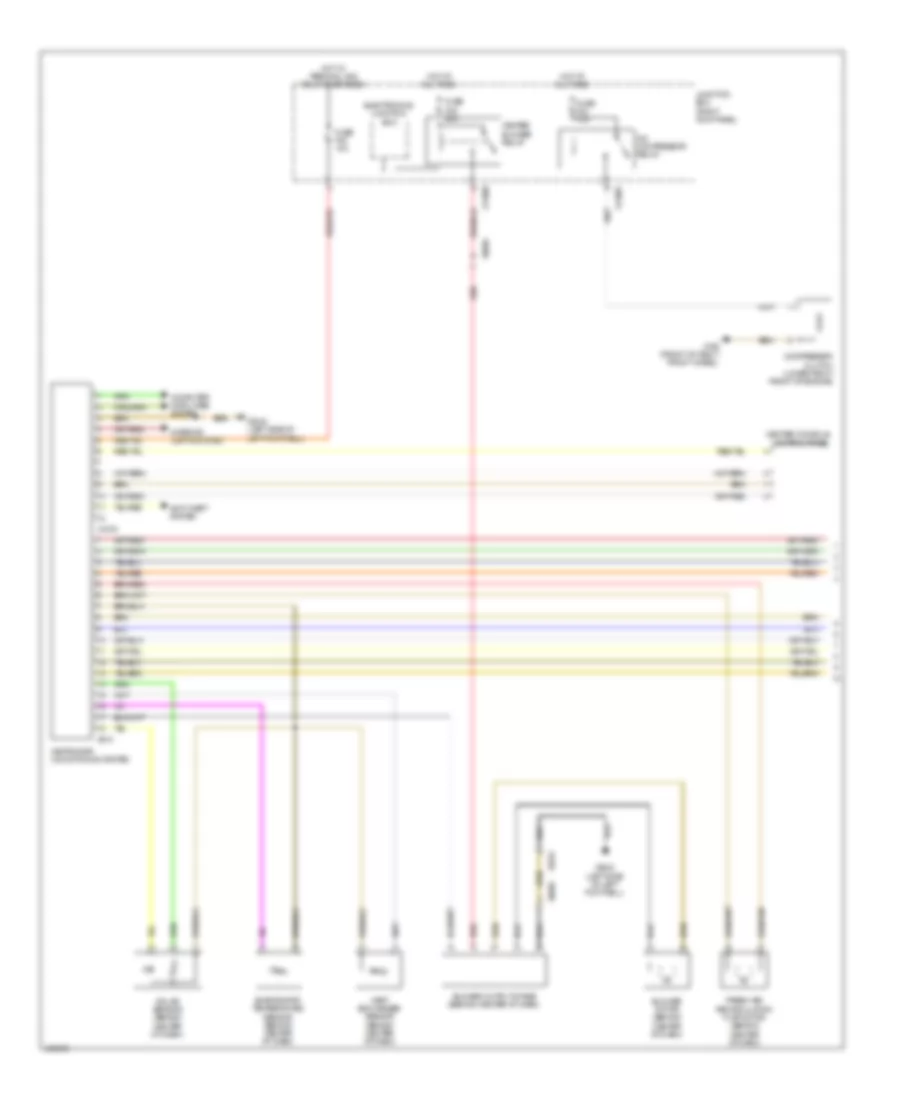 Automatic A C Wiring Diagram 1 of 2 for MINI Cooper Paceman 2014