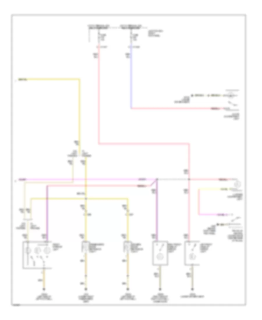 Courtesy Lamps Wiring Diagram (3 of 3) for MINI Cooper Paceman 2014