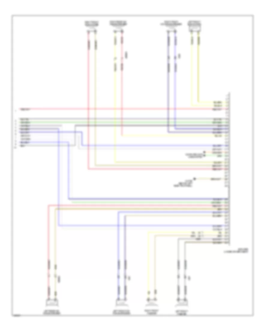 Radio Wiring Diagram, with Amplifier (2 of 2) for MINI Cooper Paceman 2014