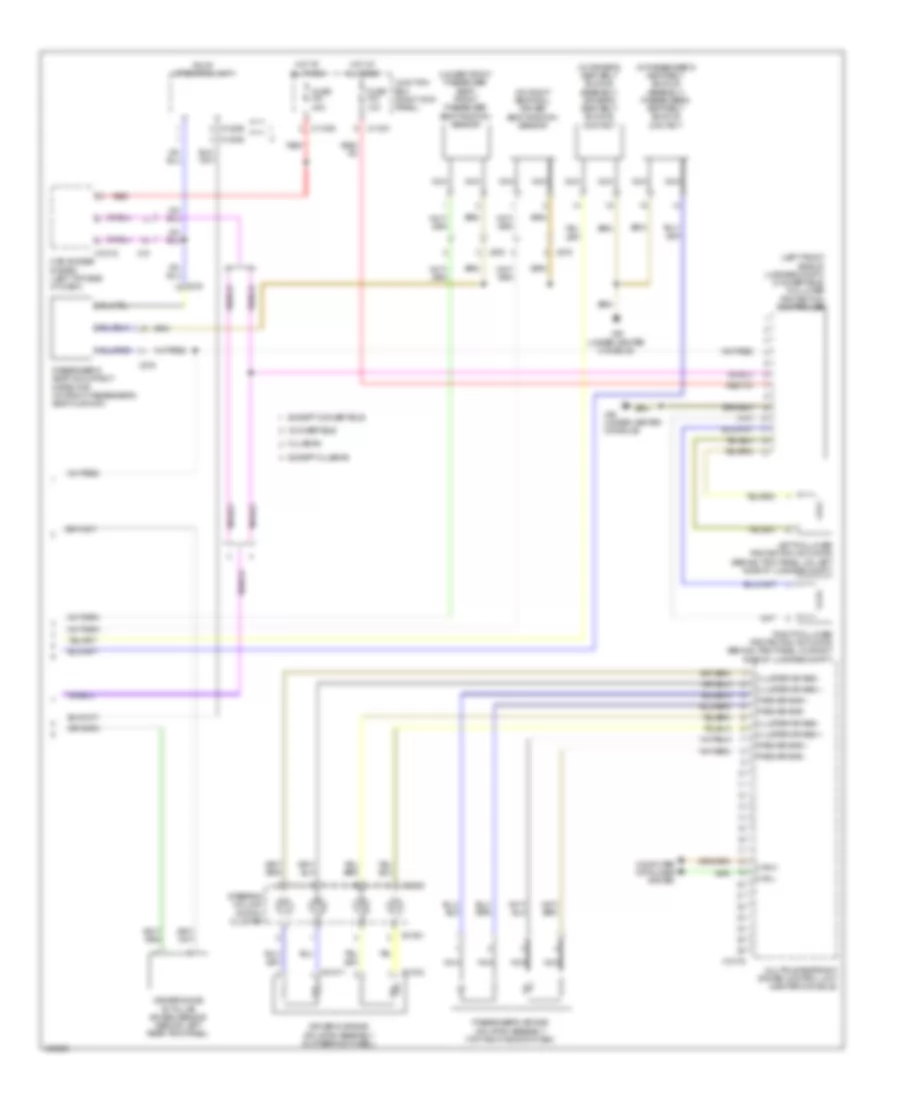 Supplemental Restraints Wiring Diagram Clubman 2 of 2 for MINI Cooper S Clubman 2014