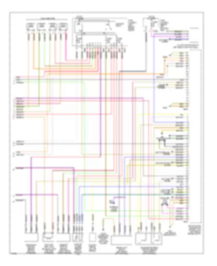 1.6L, Engine Performance Wiring Diagram (2 of 2) for MINI Cooper 2002