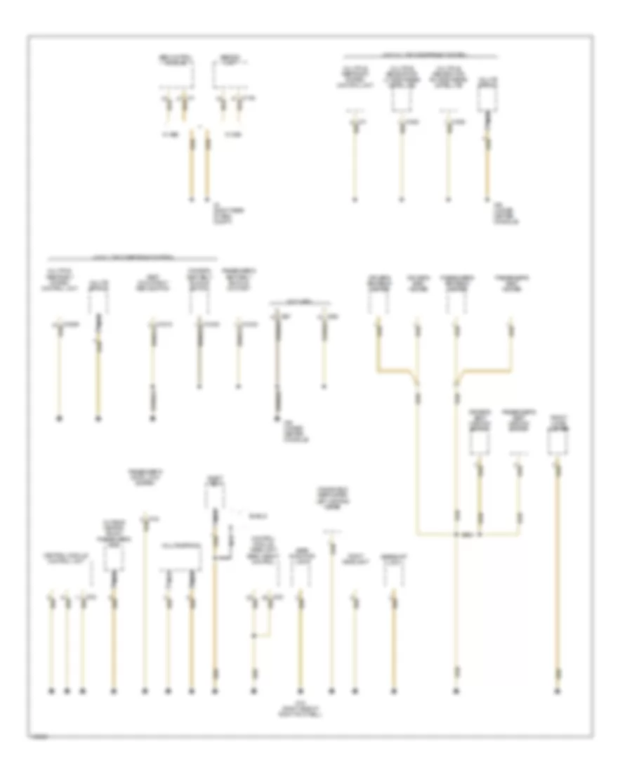 Ground Distribution Wiring Diagram 1 of 3 for MINI Cooper 2002