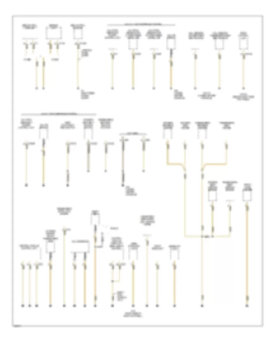 Ground Distribution Wiring Diagram 1 of 3 for MINI Cooper 2003