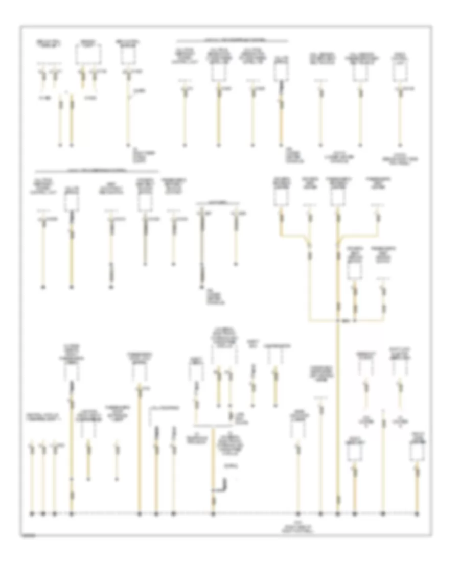 Ground Distribution Wiring Diagram 1 of 3 for MINI Cooper 2004
