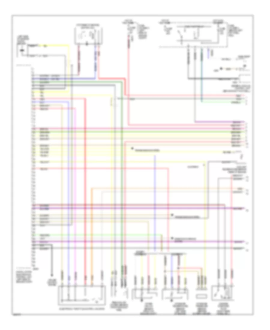 1 6L Engine Performance Wiring Diagram 1 of 2 for MINI Cooper 2005