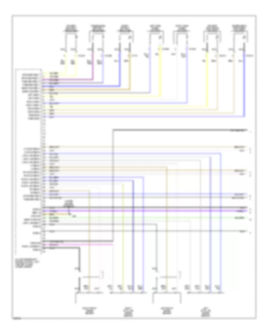 Supplemental Restraints Wiring Diagram 1 of 2 for MINI Cooper 2005