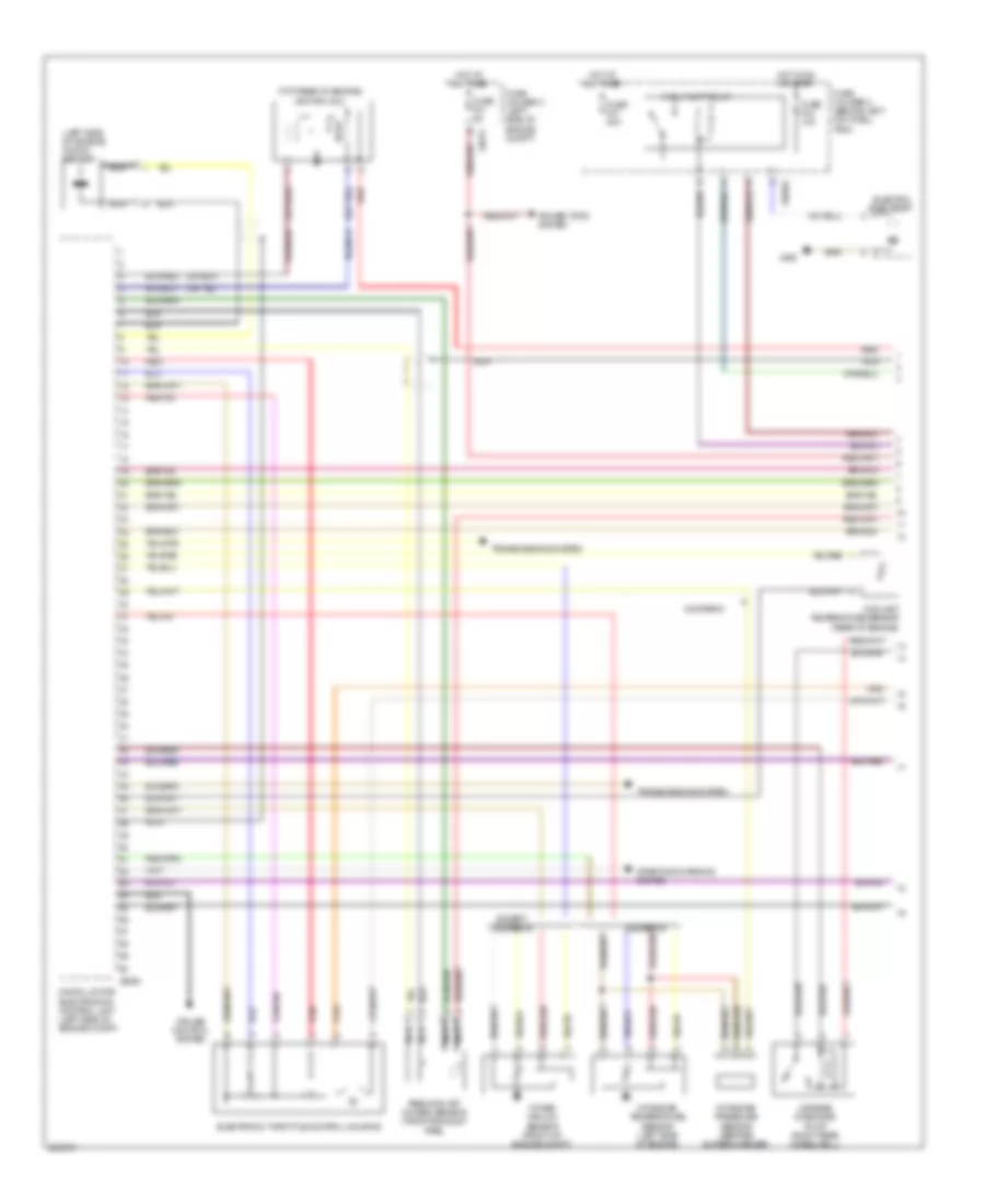 1 6L Engine Performance Wiring Diagram 1 of 2 for MINI Cooper 2006