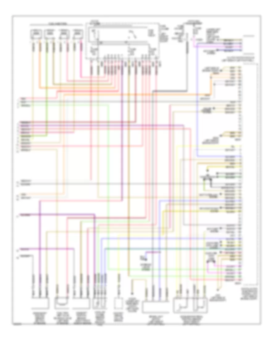 1.6L, Engine Performance Wiring Diagram (2 of 2) for MINI Cooper 2006