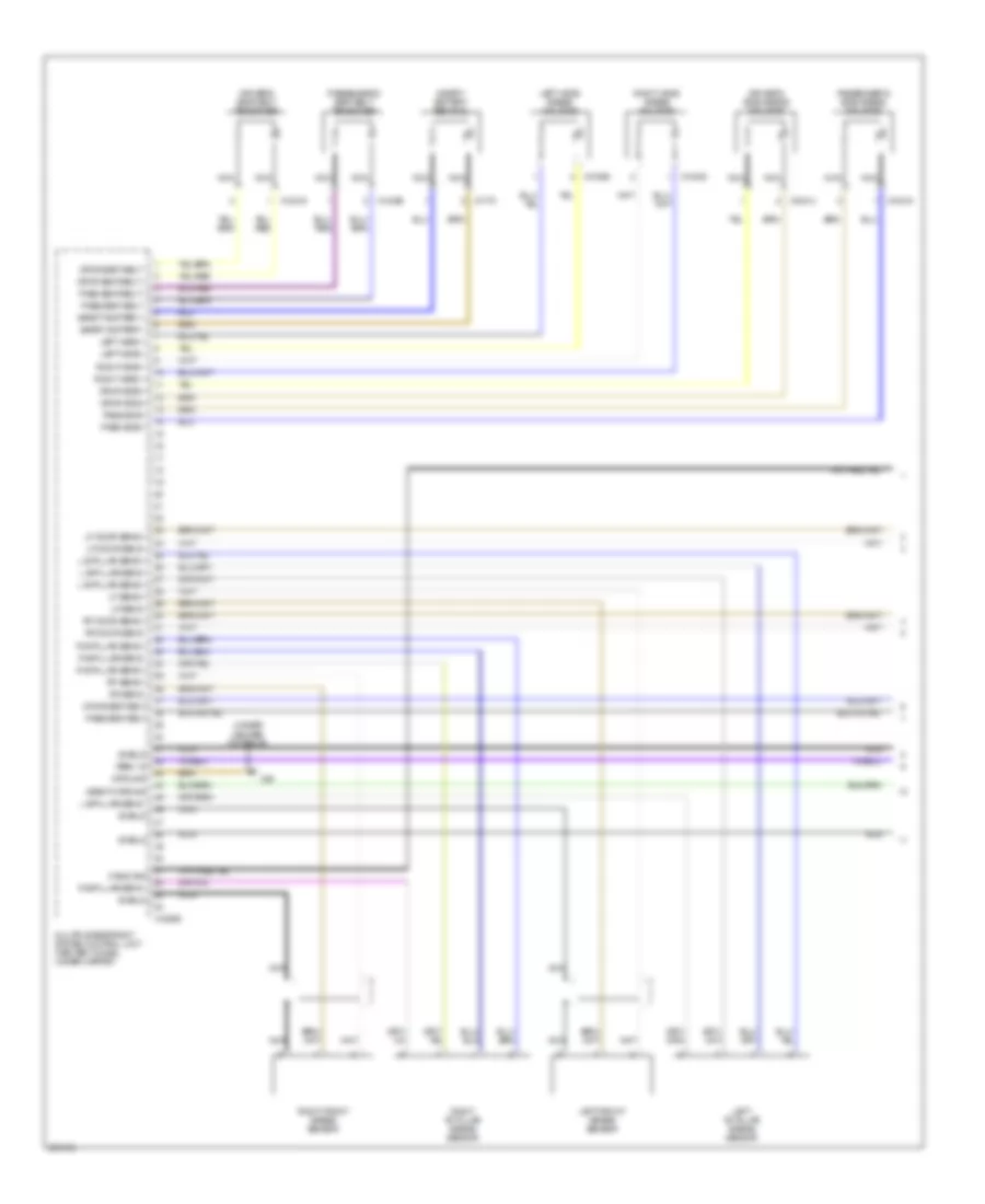 Supplemental Restraints Wiring Diagram 1 of 2 for MINI Cooper 2006