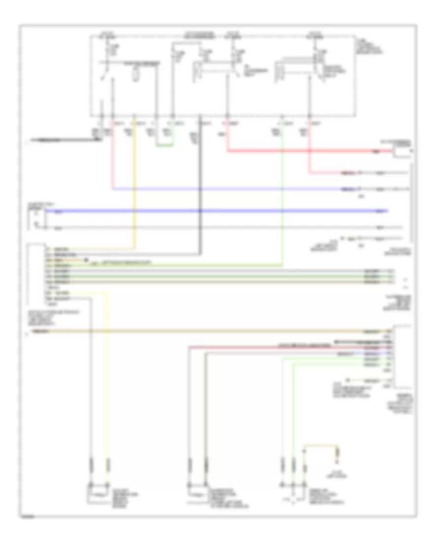 Automatic A C Wiring Diagram with Dual Stage Cooling Fans 2 of 2 for MINI Cooper S 2006