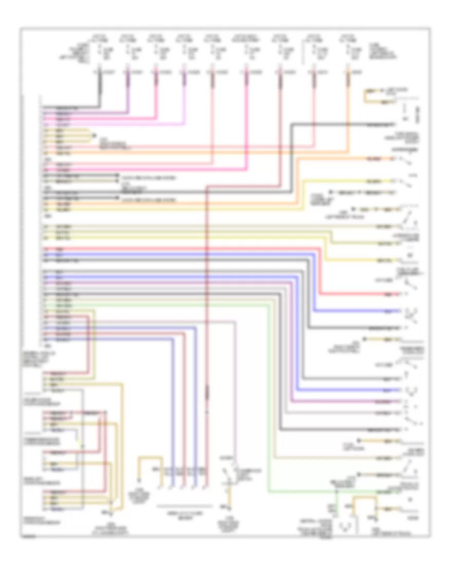 Anti theft Wiring Diagram Convertible for MINI Cooper S 2006