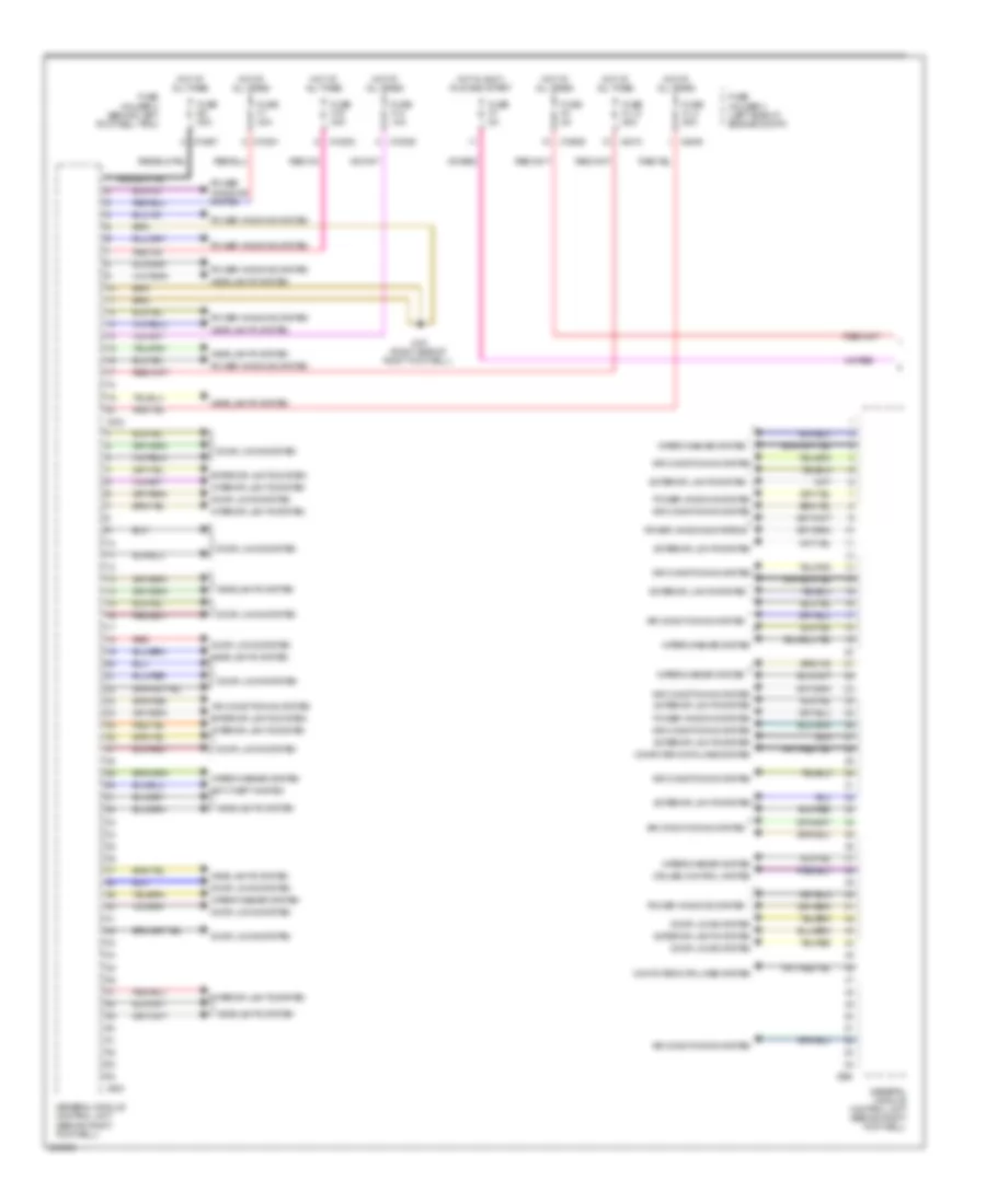 Body Control Modules Wiring Diagram 1 of 2 for MINI Cooper S 2006