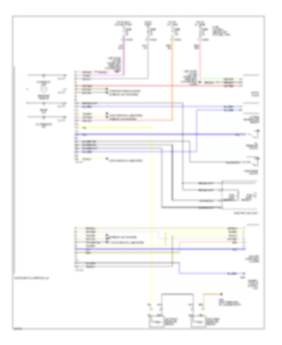 Instrument Cluster Wiring Diagram for MINI Cooper S 2006