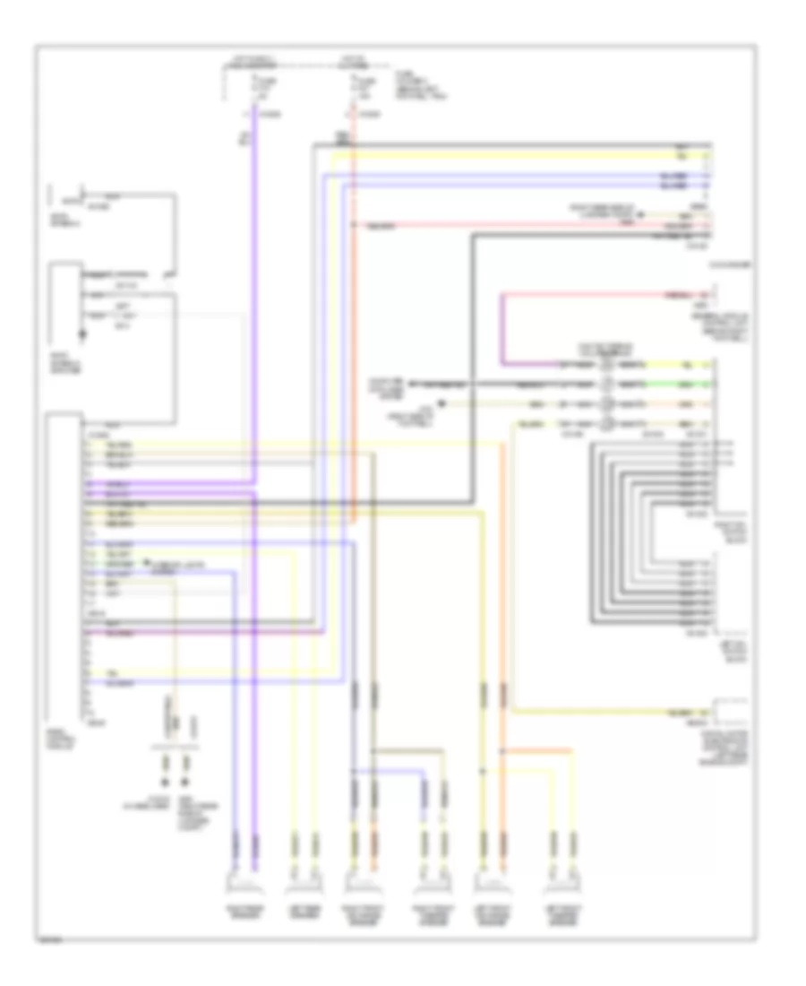 Base Radio Wiring Diagram without Telephone Provisions for MINI Cooper S 2006