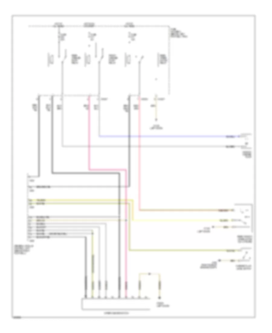 Rear WiperWasher Wiring Diagram for MINI Cooper S 2006