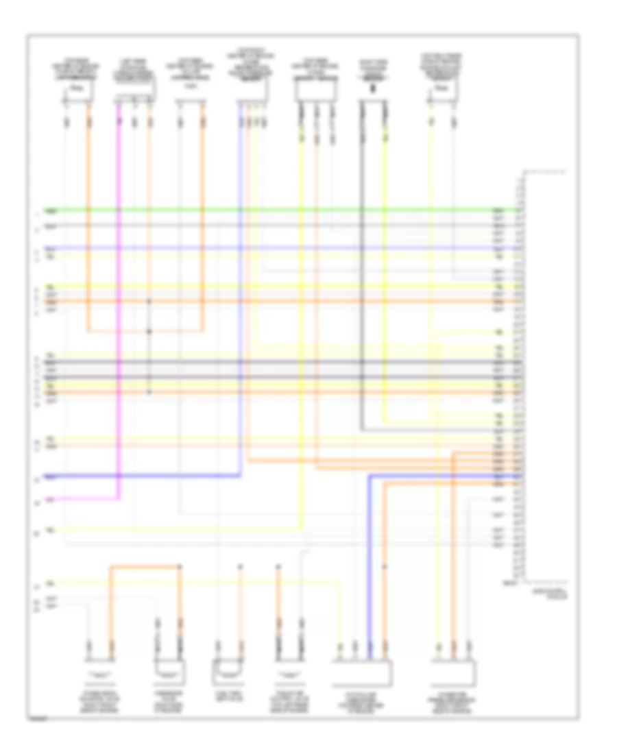 1.6L Turbo, Engine Performance Wiring Diagram (4 of 4) for MINI Cooper S 2007