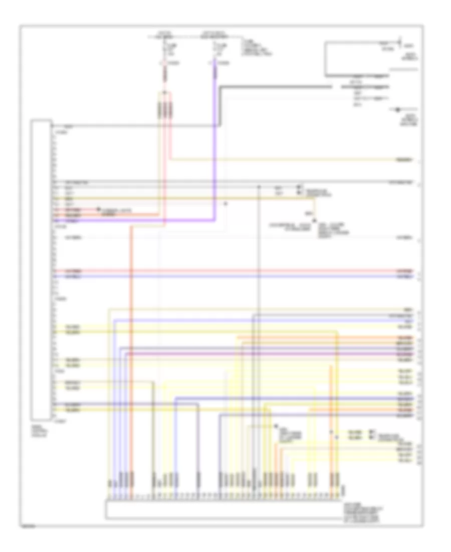 Premium Sound Radio Wiring Diagram 1 of 2 for MINI Cooper S 2007