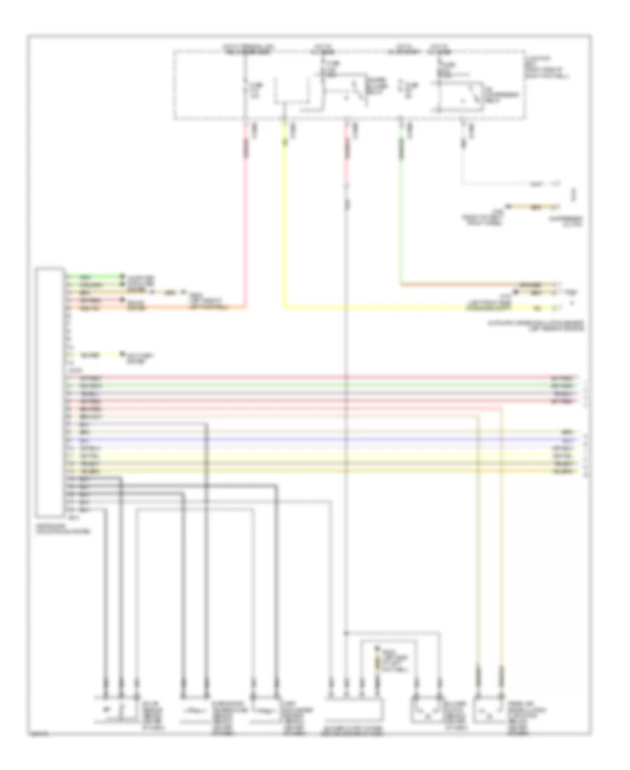 Automatic AC Wiring Diagram, Except Convertible (1 of 2) for MINI Cooper 2008