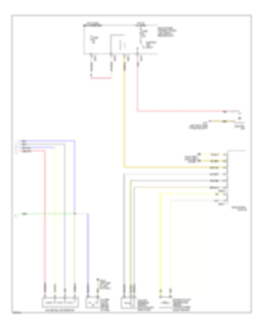 Manual AC Wiring Diagram, Except Convertible (2 of 2) for MINI Cooper 2008