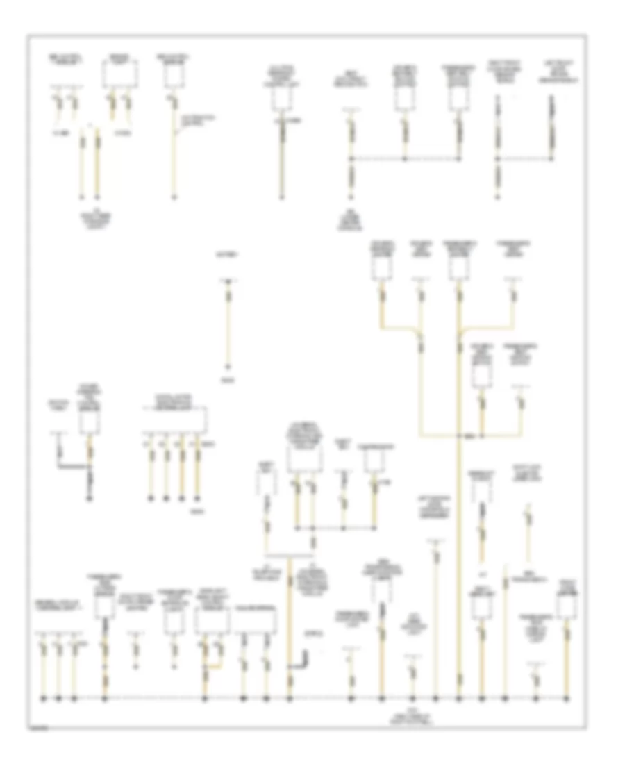 Ground Distribution Wiring Diagram Convertible 1 of 4 for MINI Cooper 2008