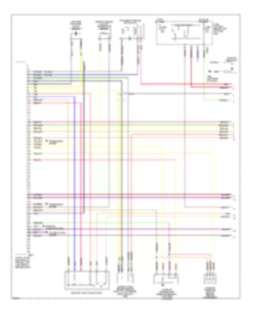1.6L Turbo, Engine Performance Wiring Diagram, Convertible (1 of 3) for MINI Cooper Clubman 2008