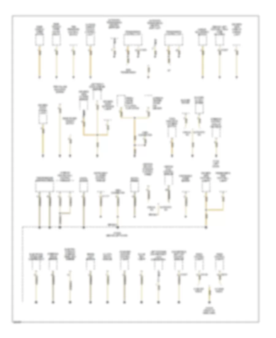 Ground Distribution Wiring Diagram, Convertible (3 of 4) for MINI Cooper Clubman 2008
