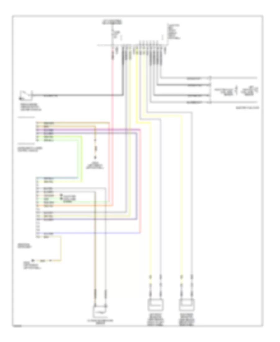 Instrument Cluster Wiring Diagram for MINI Cooper 2009