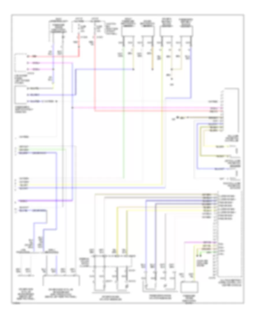 Supplemental Restraints Wiring Diagram 2 of 2 for MINI Cooper 2009
