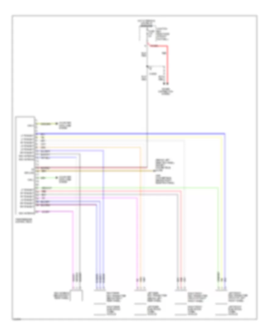 Warning Systems Wiring Diagram for MINI Cooper 2009