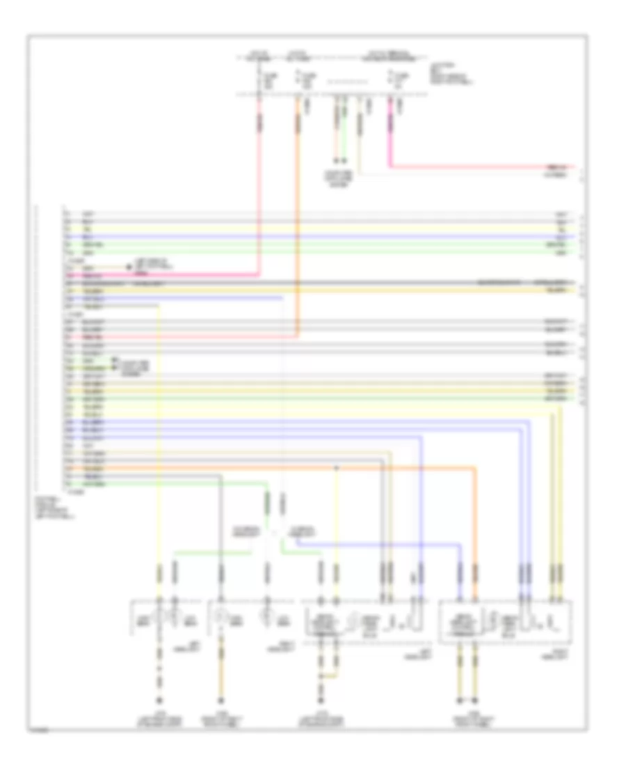 Headlights Wiring Diagram 1 of 2 for MINI Cooper Clubman 2009