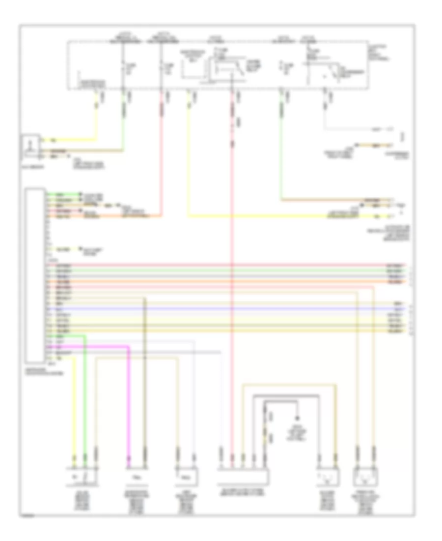 Automatic A C Wiring Diagram 1 of 2 for MINI Cooper 2010