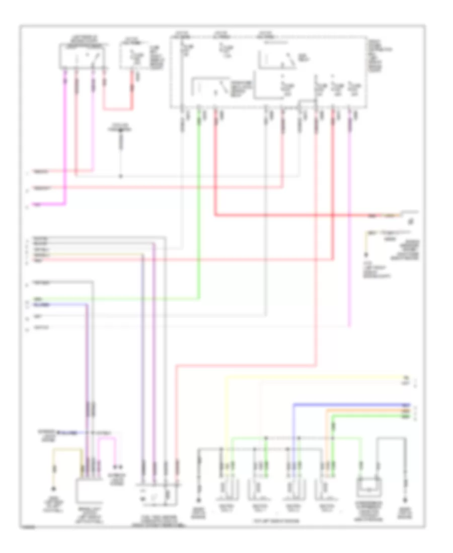 1.6L, Engine Performance Wiring Diagram (2 of 4) for MINI Cooper 2010