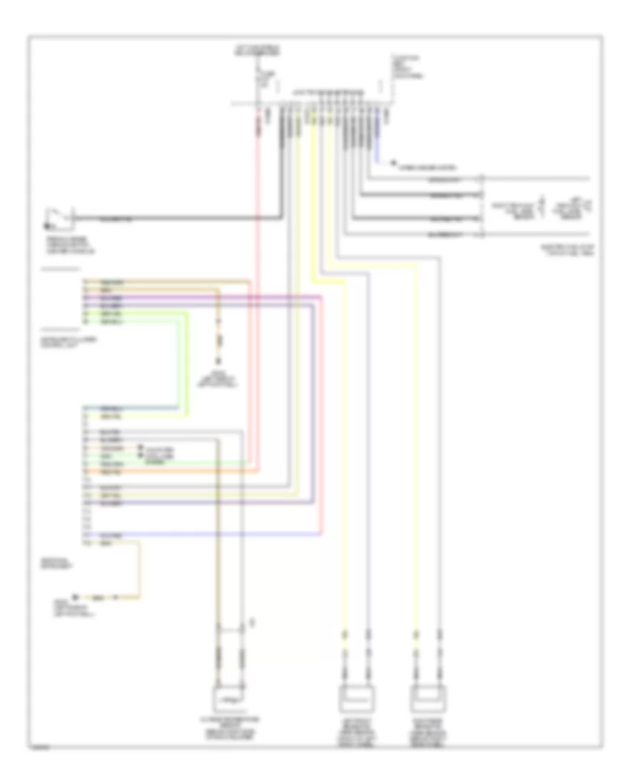 Instrument Cluster Wiring Diagram for MINI Cooper 2010