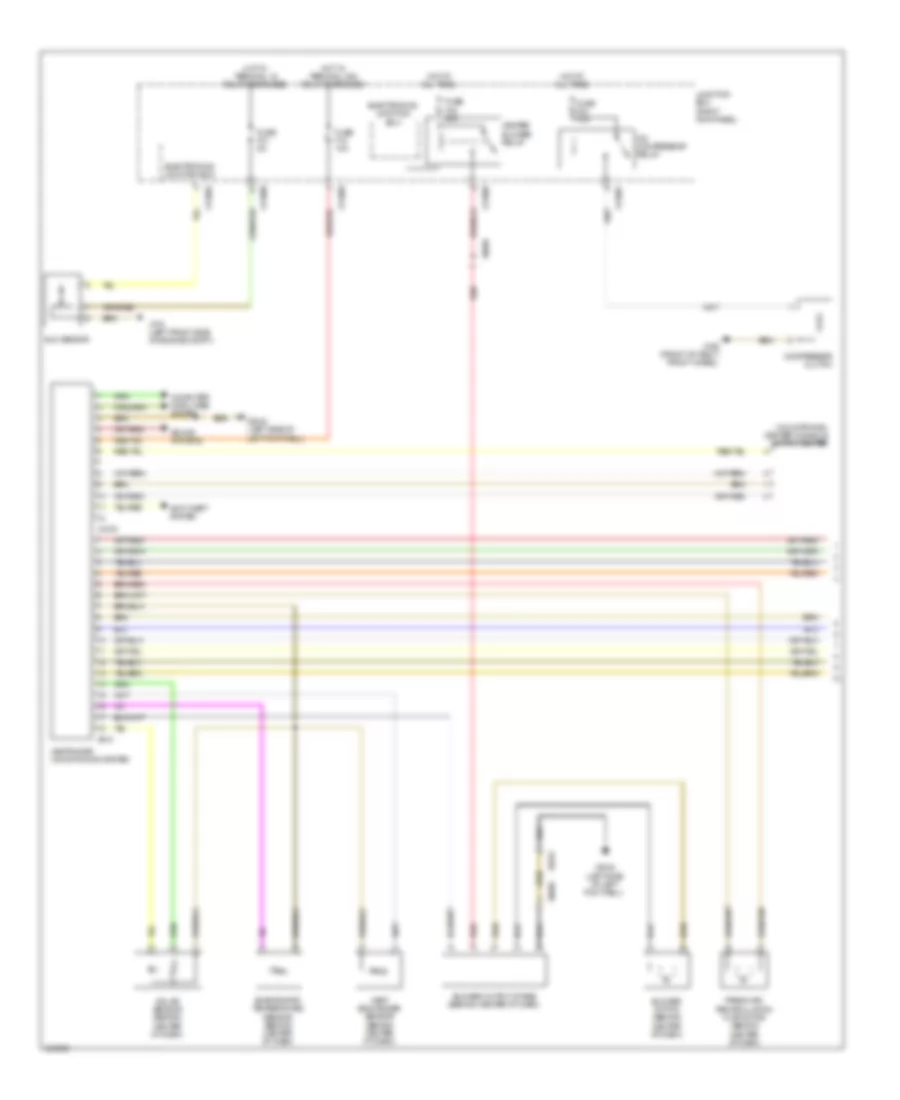 Automatic A C Wiring Diagram 1 of 2 for MINI Cooper 2011
