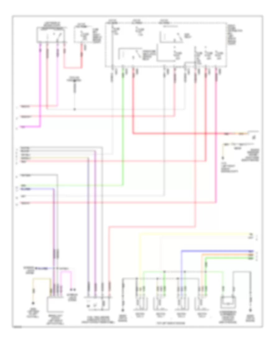 1.6L, Engine Performance Wiring Diagram (2 of 4) for MINI Cooper 2011