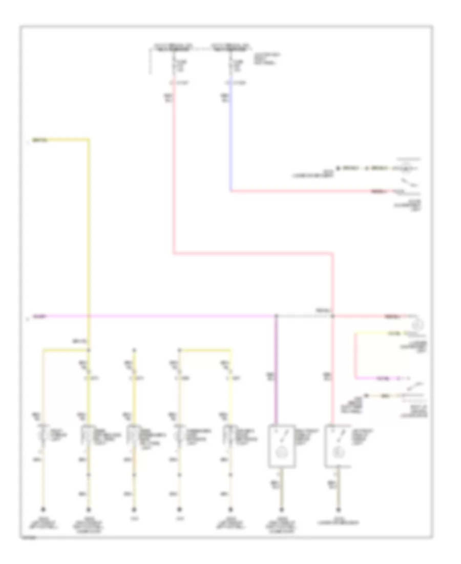 Courtesy Lamps Wiring Diagram Countryman 3 of 3 for MINI Cooper Clubman 2011