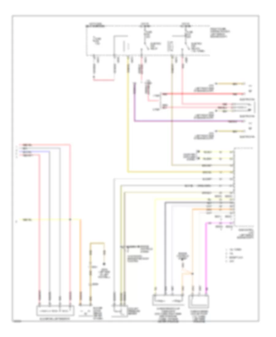 Manual A C Wiring Diagram 2 of 2 for MINI Cooper Clubman 2012