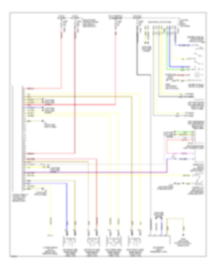 Anti lock Brakes Wiring Diagram for MINI Cooper Clubman 2012