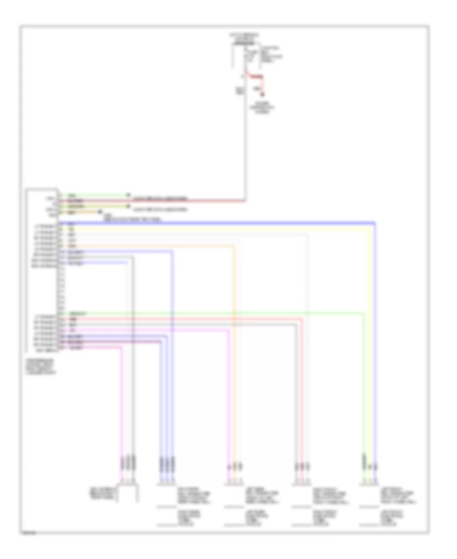 Warning Systems Wiring Diagram for MINI Cooper Clubman 2012