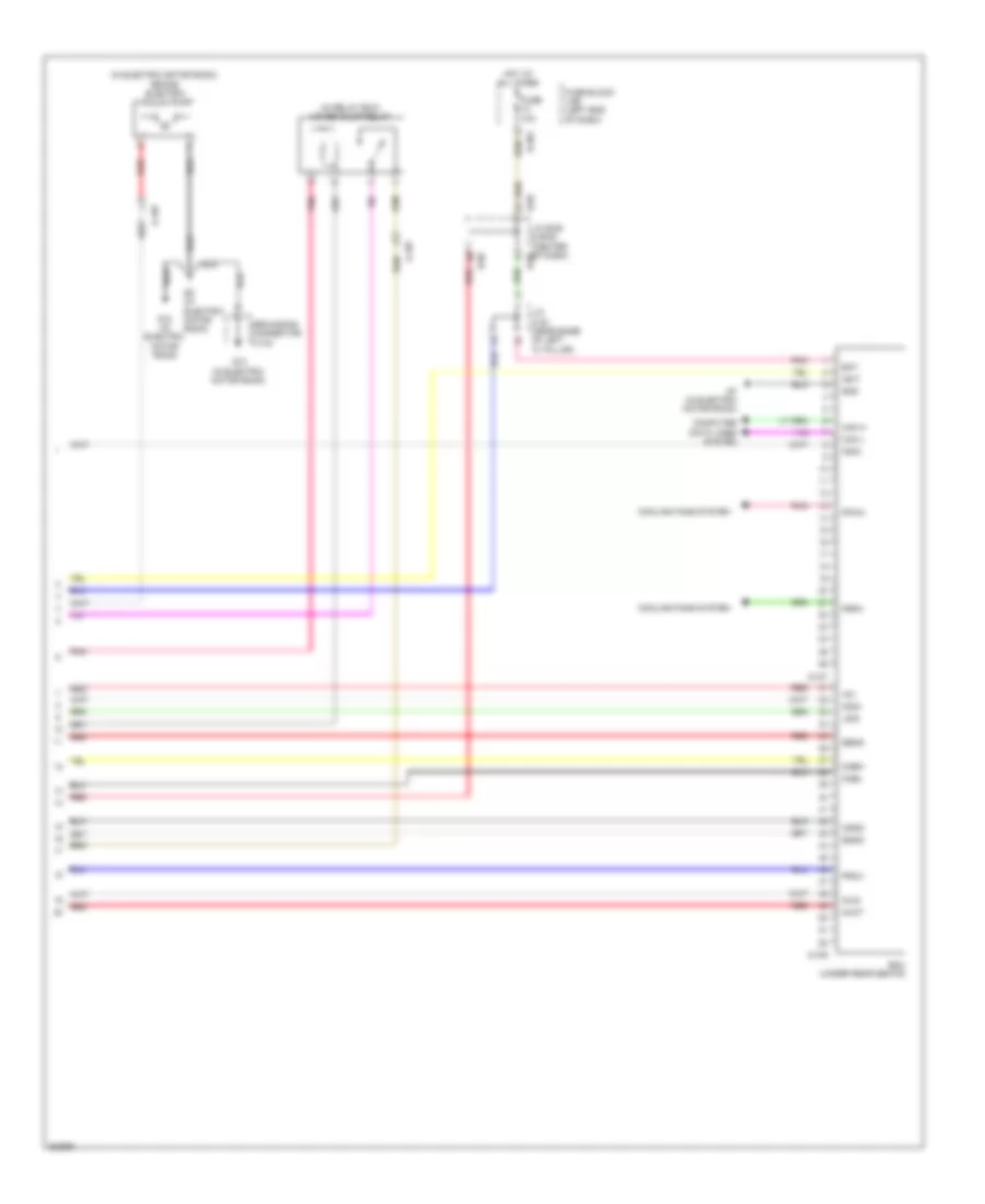 Электросхема системы управления двигателем (8 из 8) для Mitsubishi i-MiEV SE 2014