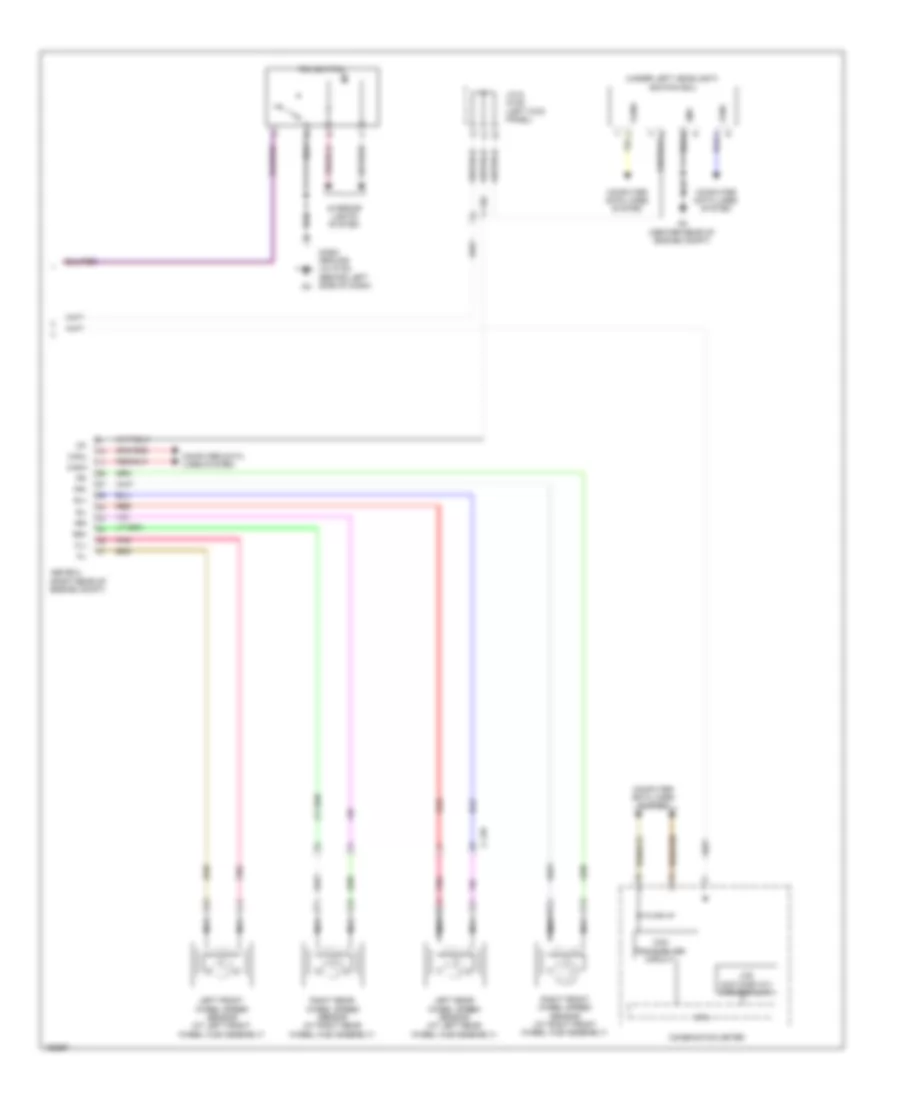 Электросхема системы круизконтроля, С Адаптивный Круиз-контроль (2 из 2) для Mitsubishi Outlander ES 2014