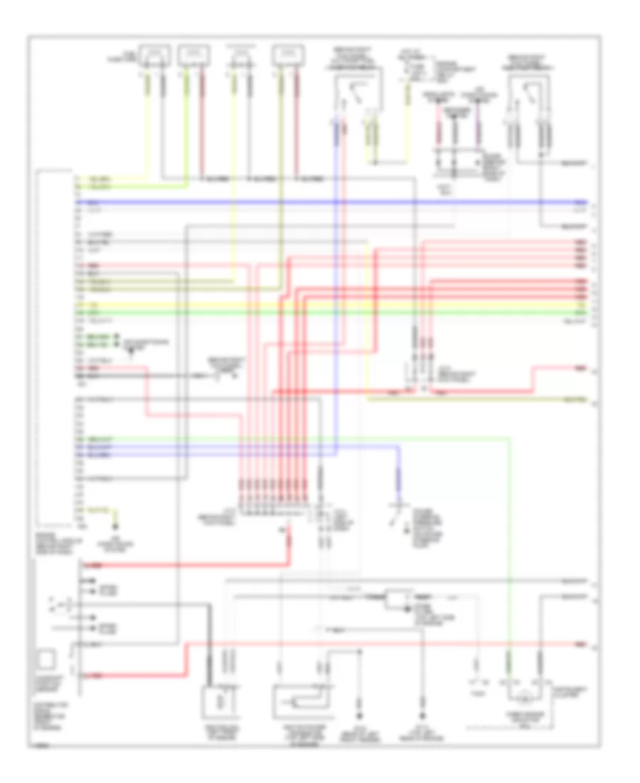 2 4L Engine Performance Wiring Diagrams California 1 of 3 for Mitsubishi Montero Sport Limited 1999
