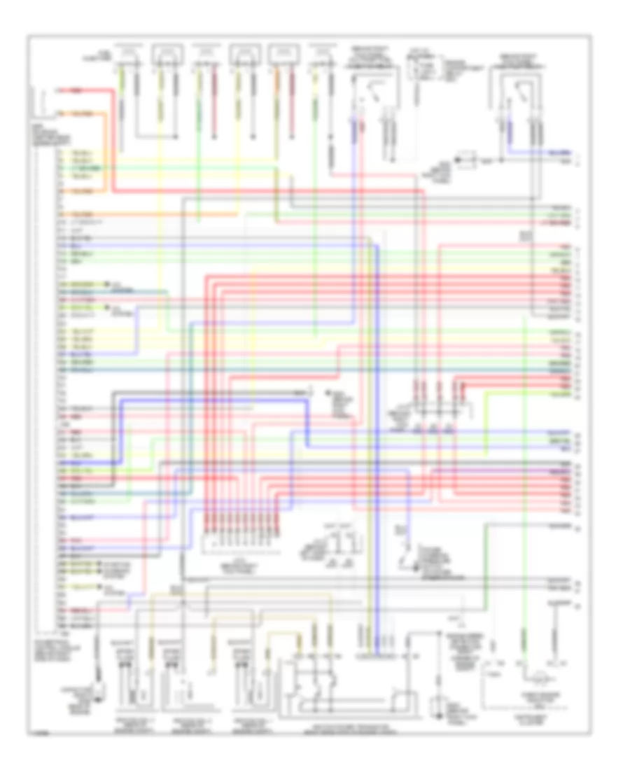 3 0L Engine Performance Wiring Diagrams A T California 1 of 4 for Mitsubishi Montero Sport Limited 1999