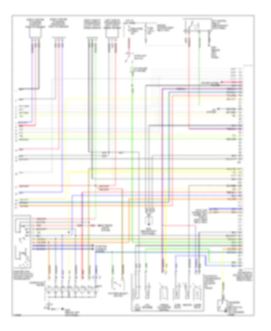 3 0L Engine Performance Wiring Diagrams A T California 4 of 4 for Mitsubishi Montero Sport Limited 1999