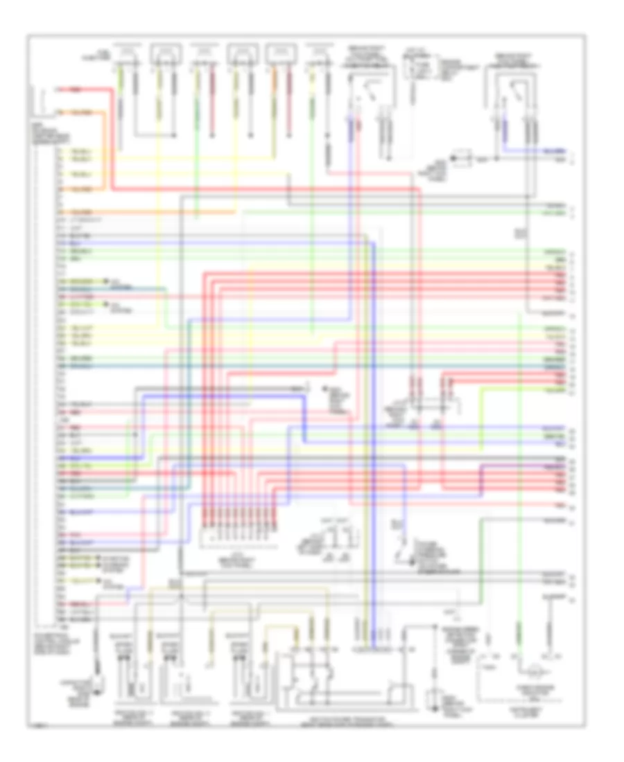 3 0L Engine Performance Wiring Diagrams A T Federal 1 of 4 for Mitsubishi Montero Sport Limited 1999