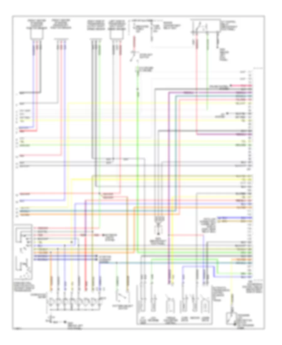 3 0L Engine Performance Wiring Diagrams A T Federal 4 of 4 for Mitsubishi Montero Sport Limited 1999